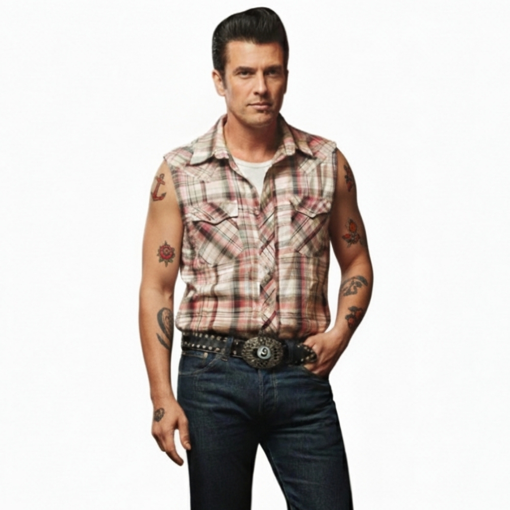 Vintage | JC Penney | Plaid Sleeveless Shirt M